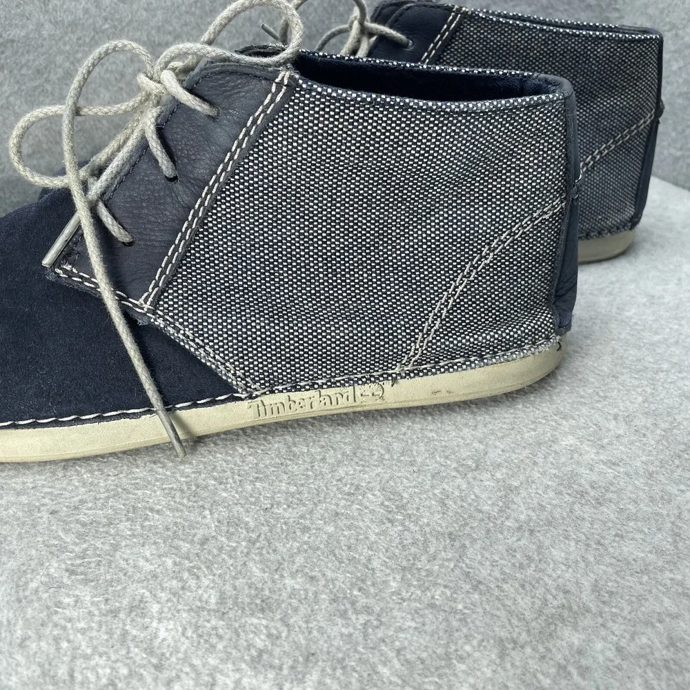 Timberland Earth Keepers Men's Size 11.5 Chukka Boots Blue Suede Leather  Ankle